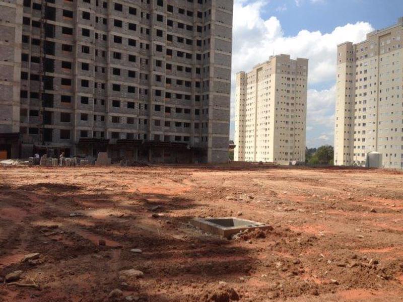 Ilustração artística - Foto Obra Abr/2014 - Estacionamento Torre B